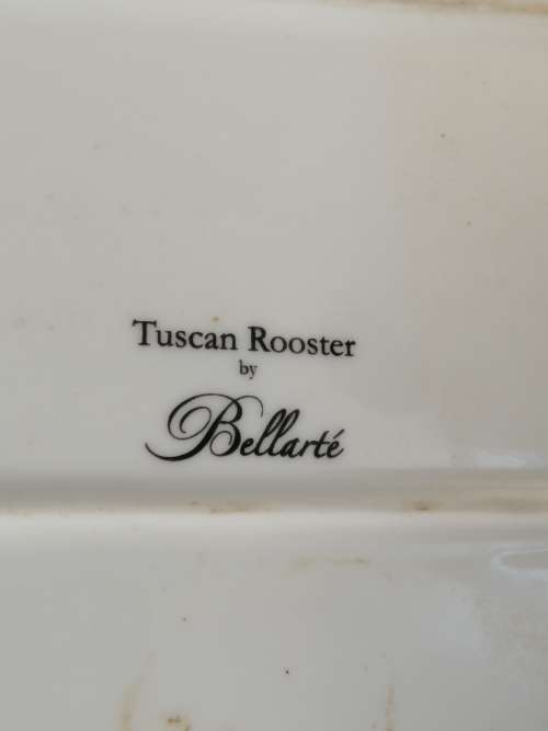 Tuscan Rooster Ceramic Cheese Board