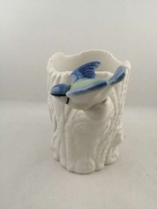 Wade Tree Trunk and Blue Bird Posy Vase