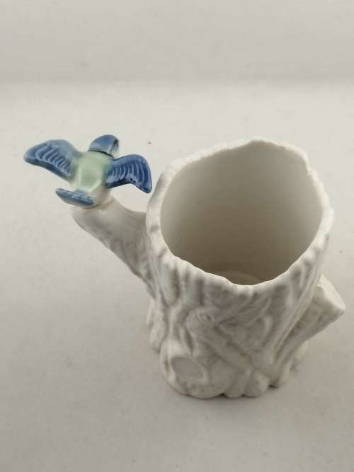 Wade Tree Trunk and Blue Bird Posy Vase