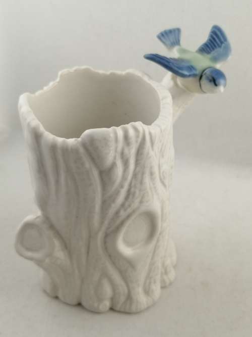Wade Tree Trunk and Blue Bird Posy Vase
