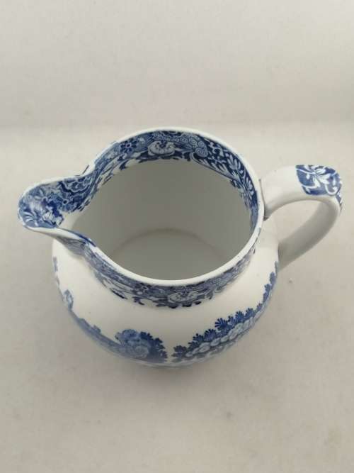 Spode Italian Blue: Milk Jug /Creamer  Blue Backstamp