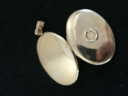 A 935 Silver Gilt Locket
