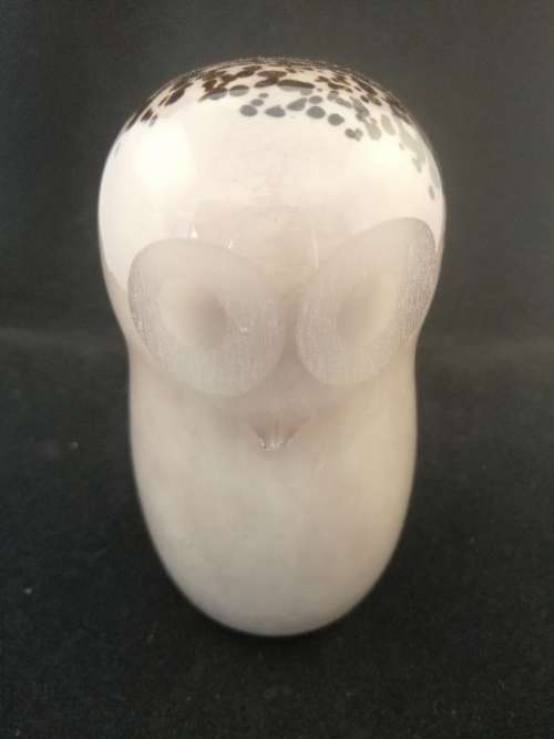 Owl Glass Paperweight