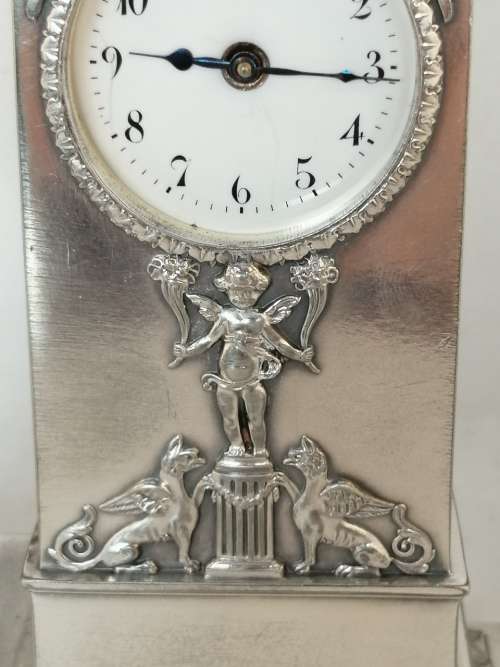 An Outstanding WMF Figural Clock - Restored and Working Well.