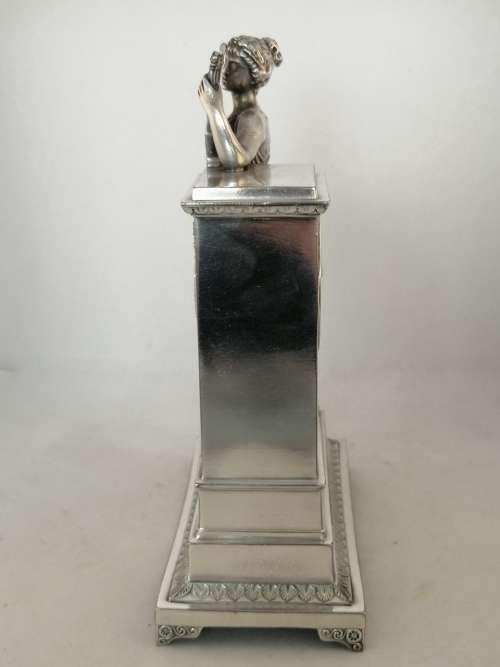 An Outstanding WMF Figural Clock - Restored and Working Well.