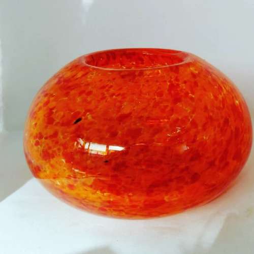 South African Art Glass Vase