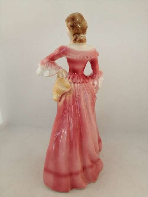 Figure of a Lady in a Pink Dress