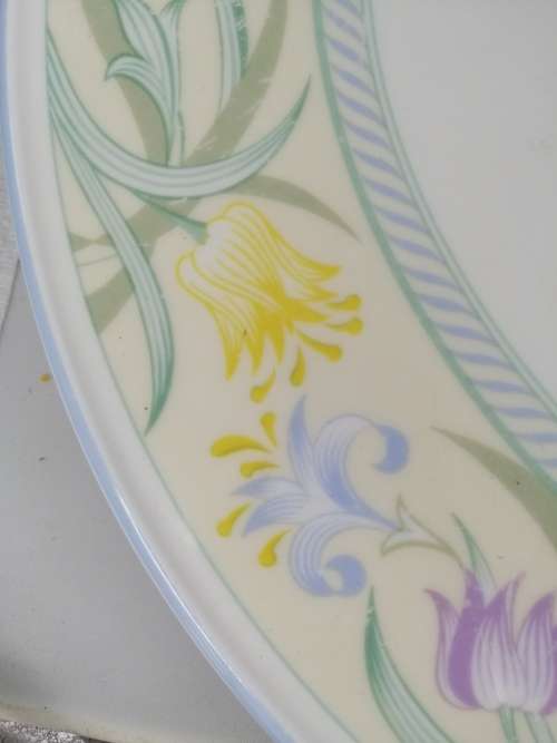 VINTAGE ROYAL WORCESTER SUMMERFIELD CAKE PLATE