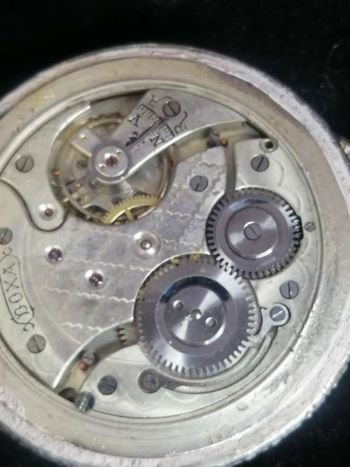 MASSIVE ANTIQUE DOXA ANTI MAGNETIQUE POCKET WATCH 1905