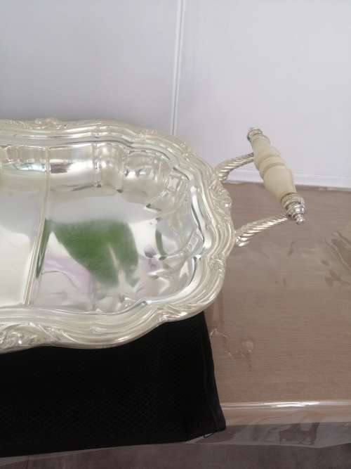 A SPECTACULAR AMERICAN SILVER PLATED TUREEN