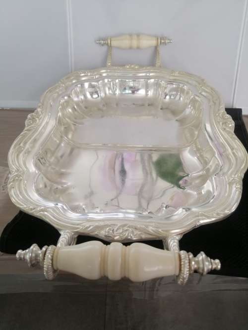A SPECTACULAR AMERICAN SILVER PLATED TUREEN