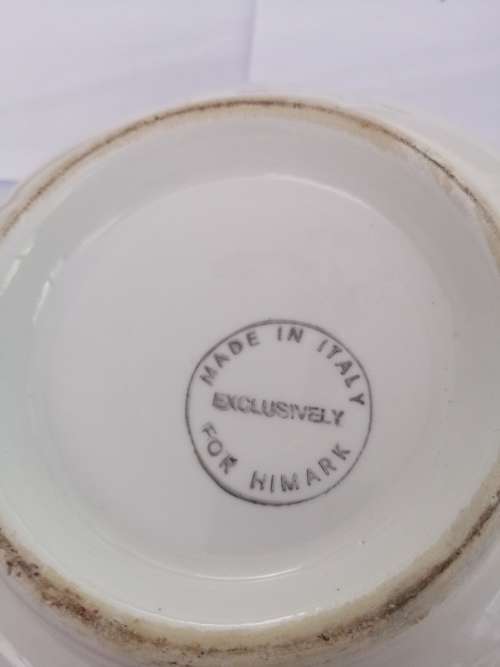 VINTAGE CERAMIC PASTA BOWL. CIRC 1975 MADE IN ITALY