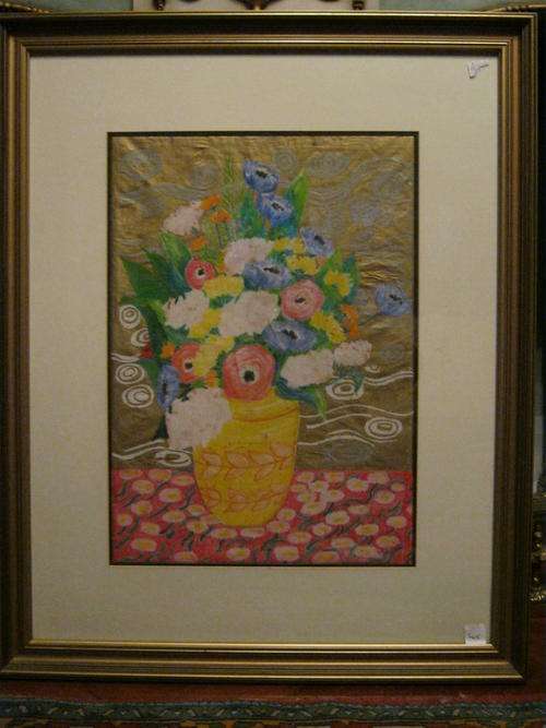 Tina De Roubaix  Batik   "Floral Bouquet"