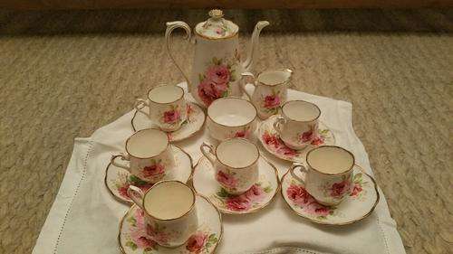 A Royal Albert " American Beauty" Coffee Set