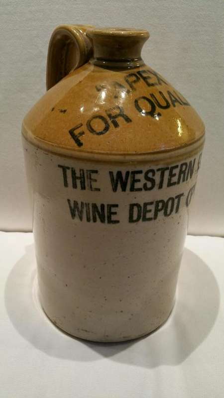 An "Afix" for quality, The Western Province Wine Depot (Pty) Ltd 1 Gallon Demi John