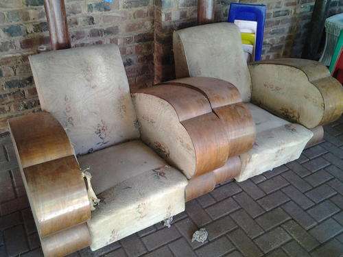 Art deco stoele
