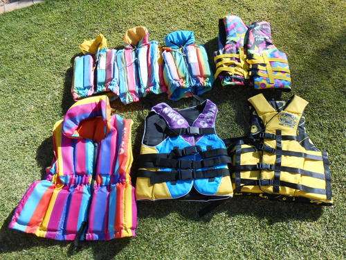 LifeJackets x 7 (various)