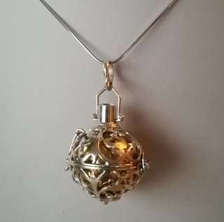 STUNNING MYSTIC BELL INCLUDING CHAIN FROM BALI