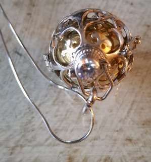 STUNNING MYSTIC BELL INCLUDING CHAIN FROM BALI
