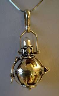 STUNNING MYSTIC BELL INCLUDING CHAIN FROM BALI