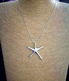 MAGNIFICENT 925 STERLING SILVER STARFISH