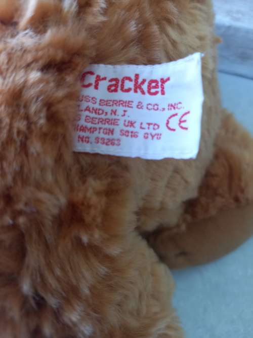 RUSS TEDDY BEAR - CRACKER