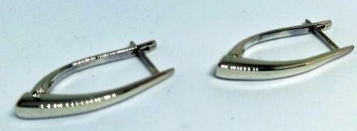925 STERLING SILVER EARRINGS,