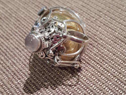 GORGEOUS SOLID SILVER MYSTIC BELL