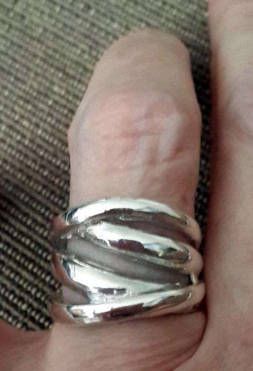 925 STERLING SILVER FANCY BAND