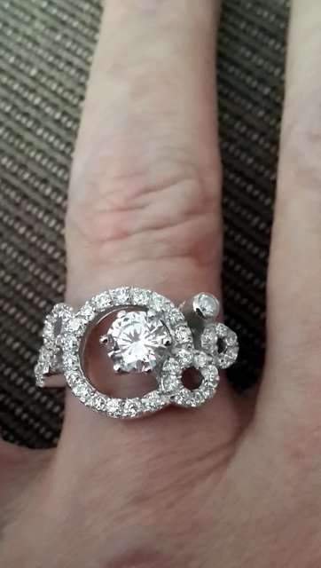 925 STERLING SILVER DRESS RING