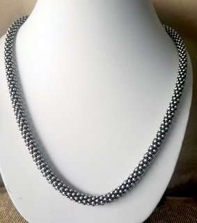 925 OXIDISED STERLING SILVER CHAIN LADIES OR MEN