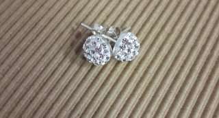 925 STERLING SILVER SPARKLE STUDS
