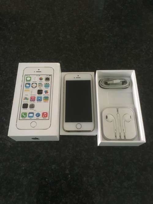 iPhone 5S Gold Extremely good Condition. With original box&accessories