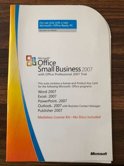 Microsoft Office Small Business 2007 OEM