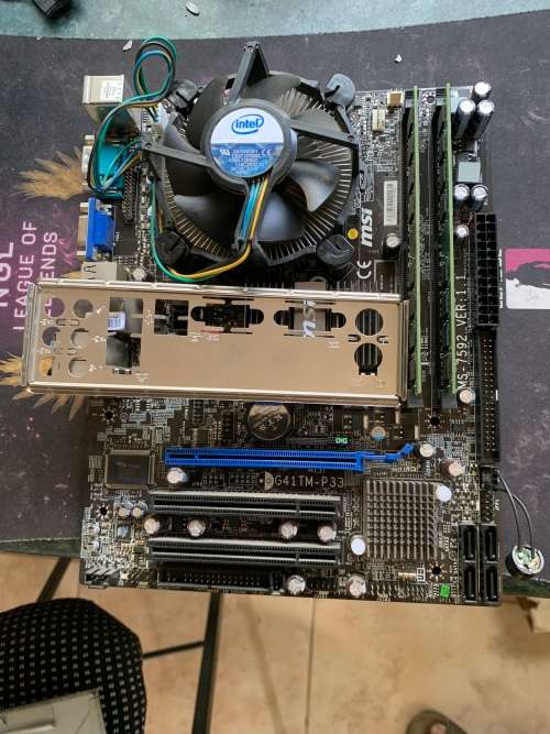 *MSI G41TM-P33* 4GB DDR2 Memory* Pentium D 3Ghz*