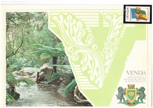 VENDA BOOKLET SIGNED BY BOTH PRESIDENTS  AND THE STAMP ARTIST