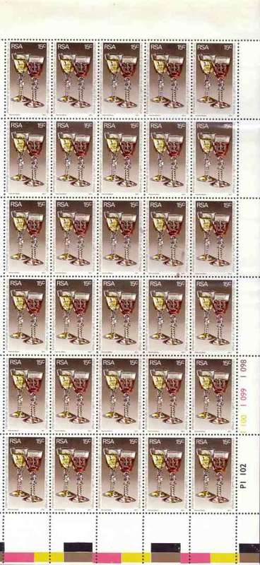 RSA 1977 WINE SYMPOSIUM COMBO ( FULL SHEETS X 3 , CONTROL, UNIQUE FDCS)