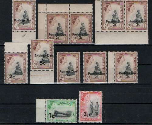 Swaziland QEII Mint* selection