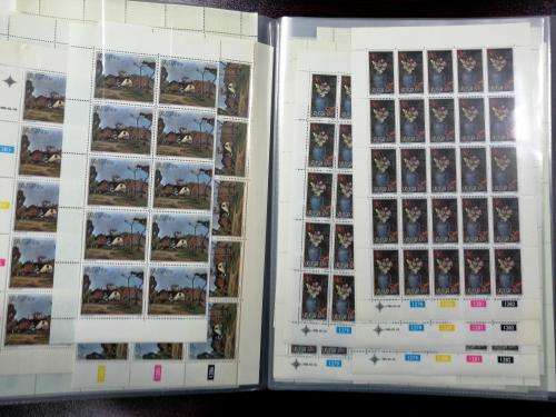 10 SLEEVE FLIPFILE WITH RSA U.M.M SHEETS SEE SIMAGES