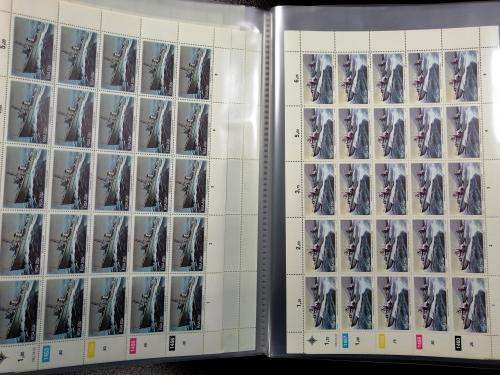 10 SLEEVE FLIPFILE WITH RSA U.M.M SHEETS SEE SIMAGES