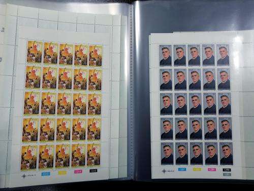 10 SLEEVE FLIPFILE WITH RSA U.M.M SHEETS SEE SIMAGES