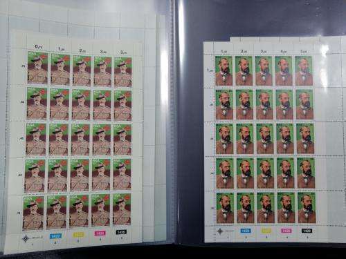 10 SLEEVE FLIPFILE WITH RSA U.M.M SHEETS SEE SIMAGES