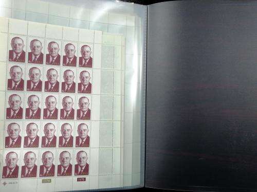 10 SLEEVE FLIPFILE WITH RSA U.M.M SHEETS SEE SIMAGES