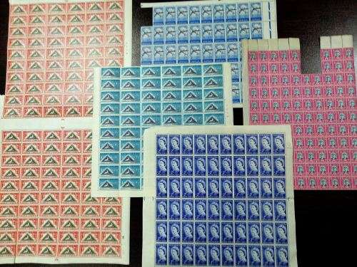 UNION SELECTION OF SHEETS / PART SHEETS