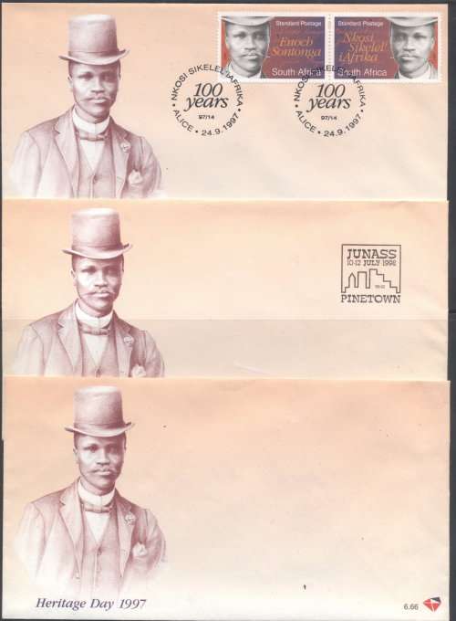 RSA 1997 HERITAGE DAY FDCs