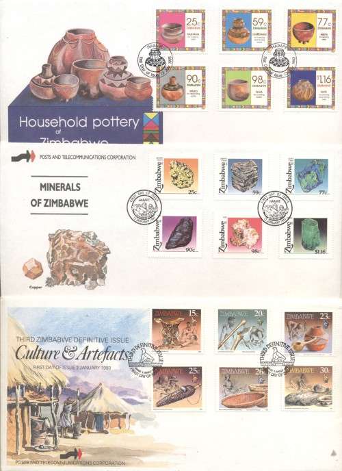 ZIMBABWE FDCs x 29