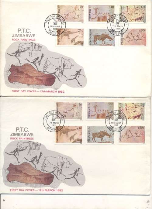 ZIMBABWE FDCs x 29
