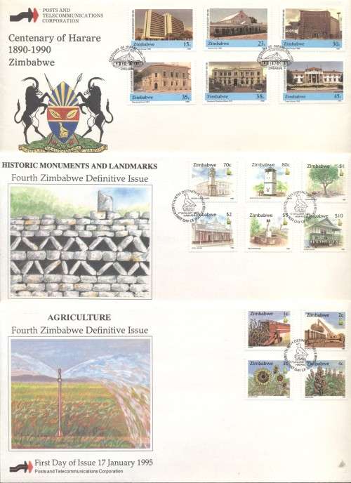 ZIMBABWE FDCs x 29