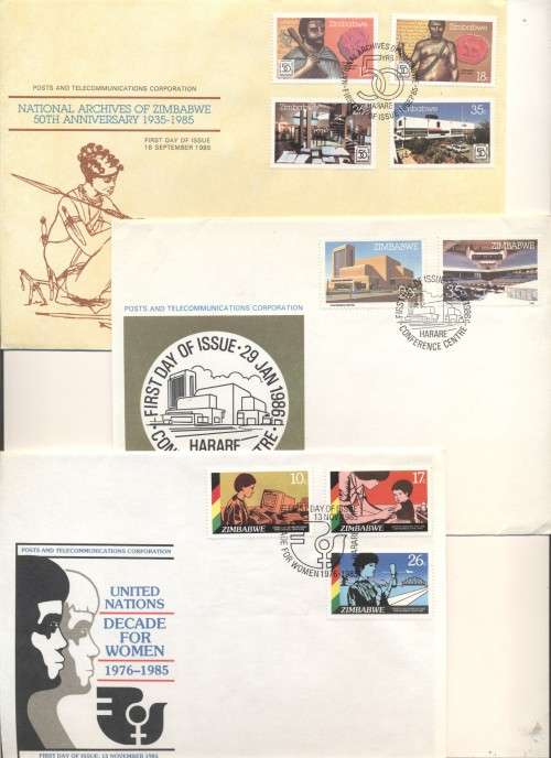 ZIMBABWE FDCs x 29