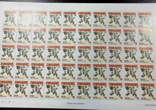 Zimbabwe CV £300 -  2006 Trees of the year $150 full sheets x 10 - Superb
